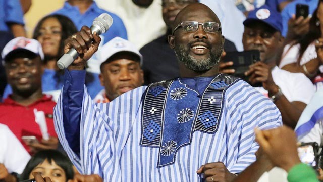Tổng thống Liberia tri ân HLV Wenger Tân Tổng thống Liberia, George Weah