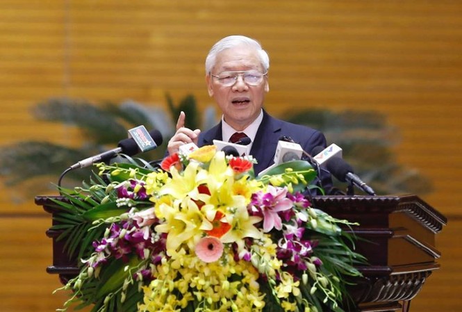 'Chống cho được tệ bè phái, cục bộ, lợi ích nhóm...' 'Chống cho được tệ bè phái, cục bộ, lợi ích nhóm...'
