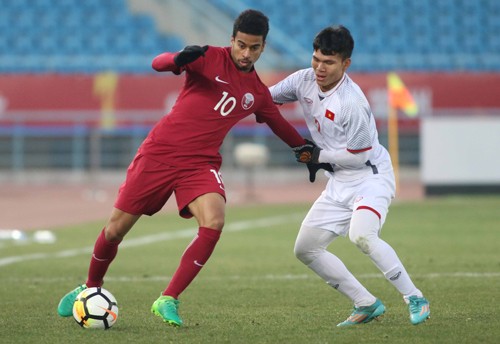 Cầu thủ Qatar nói U23 Việt Nam 'thi đấu bằng cả trái tim' Cầu thủ Qatar nói U23 Việt Nam 'thi đấu bằng cả trái tim'