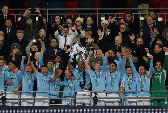 Man City đánh bại Arsenal, lên ngôi ở Cup Liên đoàn Man City đánh bại Arsenal, lên ngôi ở Cup Liên đoàn