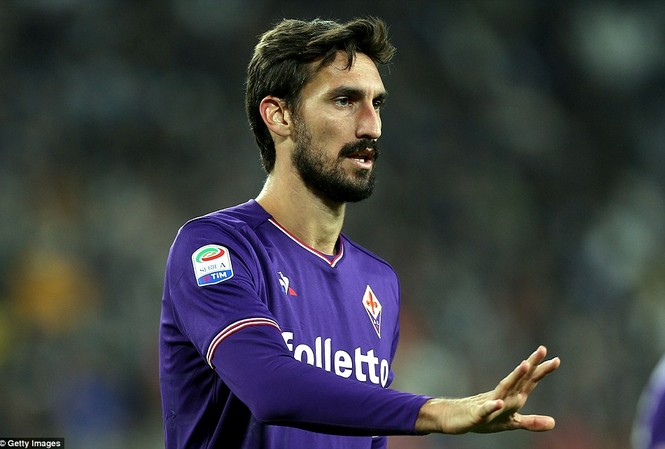 Cảnh sát Italia nghi ngờ thủ quân Fiorentina bị ngộ sát Trung vệ Davide Astori