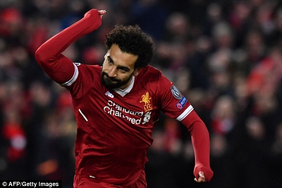 Liverpool thắng '3 sao' Man City, đặt một chân vào bán kết Mohamed Salah mở tỷ số trận đấu