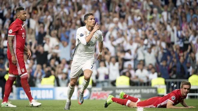 Ronaldo là ác mộng cầu môn của Bayern Ronaldo là ác mộng cầu môn của Bayern