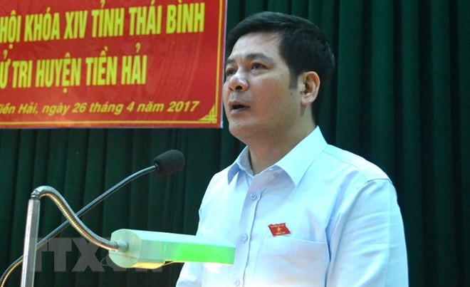 Ông Nguyễn Hồng Diên làm Bí thư Tỉnh ủy Thái Bình Ông Nguyễn Hồng Diên