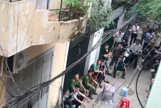 Nữ sinh trường điện ảnh nghi bị sát hại ở khu nhà trọ Khu vực ngôi nhà trọ nơi xảy ra sự việc. Ảnh: Vietnamnet