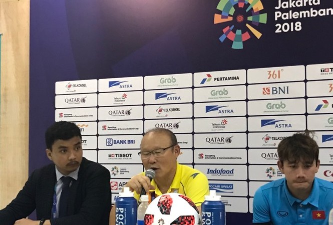 HLV Park Hang Seo: Olympic Việt Nam đã hơi căng thẳng HLV Park Hang Seo: Olympic Việt Nam đã hơi căng thẳng