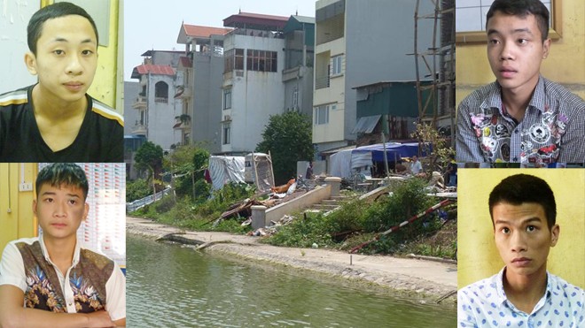 Bắt khẩn cấp 4 nghi phạm gây ra thảm án ở Hà Đông Bốn đối tượng truy sát Mạnh và hồ nước nơi nạn nhân tử vong