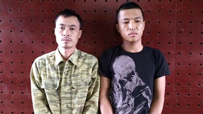 Án mạng chết người vì câu nói hỗn lúc ăn sáng Từ trái qua: Thăng và Năng