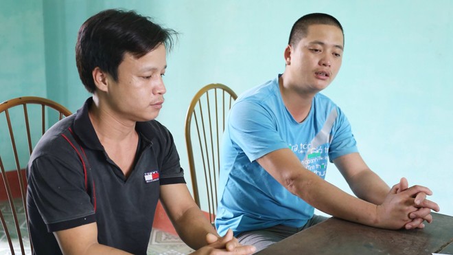 Tạm giữ hai người liên quan vụ đánh chết nghi can trộm chó Anh Hiền và Mạnh tại cơ quan điều tra.