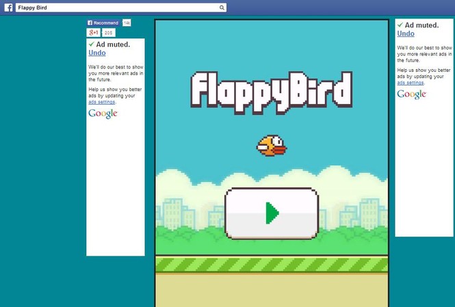 Flappy Bird bất ngờ xuất hiện trên Facebook Flappy Bird bất ngờ xuất hiện trên Facebook