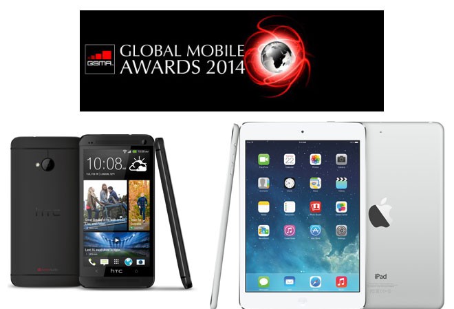 HTC One và iPad Air đoạt giải lớn nhất MWC 2014 HTC One và iPad Air đoạt giải lớn nhất MWC 2014