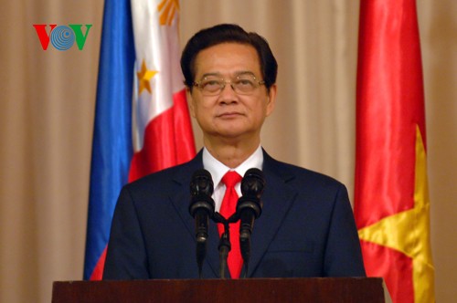 Bản tin 14H: Việt Nam không bao giờ khơi mào cuộc đối đầu quân sự Thủ tướng Nguyễn Tấn Dũng. Ảnh: Nhật Bắc (VOV)
