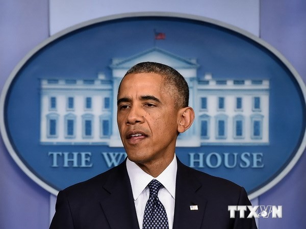Bản tin 14H: Ông Obama chỉ trích các công ty Mỹ Tổng thống Barack Obama. (Nguồn: AFP/TTXVN)