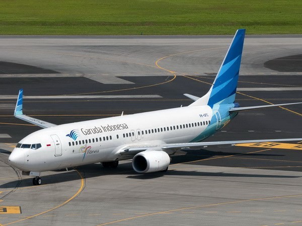Bản tin 20H: Máy bay Indonesia hạ cánh khẩn ở Sri Lanka Một máy bay của hãng Garuda Indonesia. (Nguồn: indonesianlook.com)