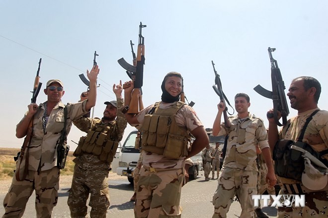 Bản tin 20H: Iraq giành lại thị trấn chiến lược từ tay IS Quân đội Iraq. Ảnh minh họa. (Nguồn: AFP/TTXVN)