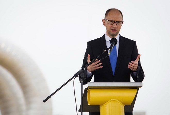 Bản tin 14H: Ukraine cần khẩn cấp 15 tỷ USD tránh vỡ nợ Thủ tướng Ukraine Arseniy Yatsenyuk. (Nguồn: Bloomberg)