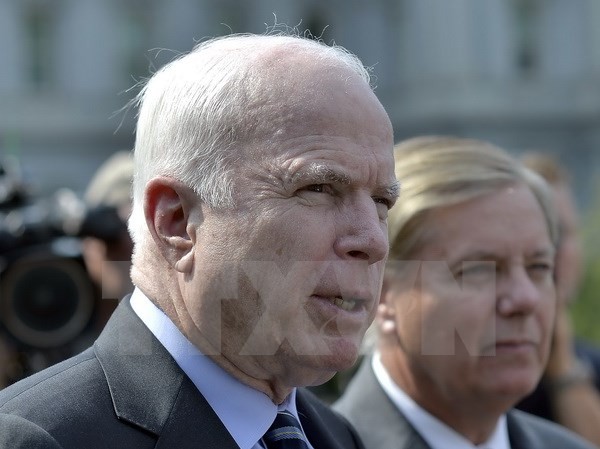 Bản tin 20H: Ông John McCain từ chối làm cố vấn cho Ukraine Thượng Nghị sỹ Mỹ John McCain. (Nguồn: AFP/TTXVN)