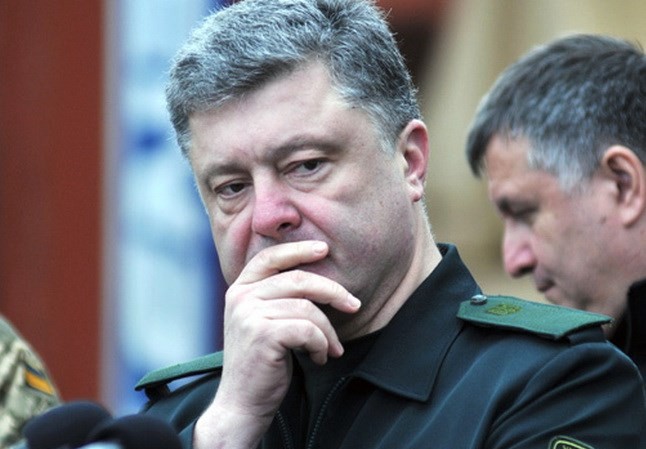 Bản tin 20H: Ukraine tuyên bố đang chiến tranh với Nga Tổng thống Ukraine, Petro Poroshenko. (Nguồn: RIA Novosti)