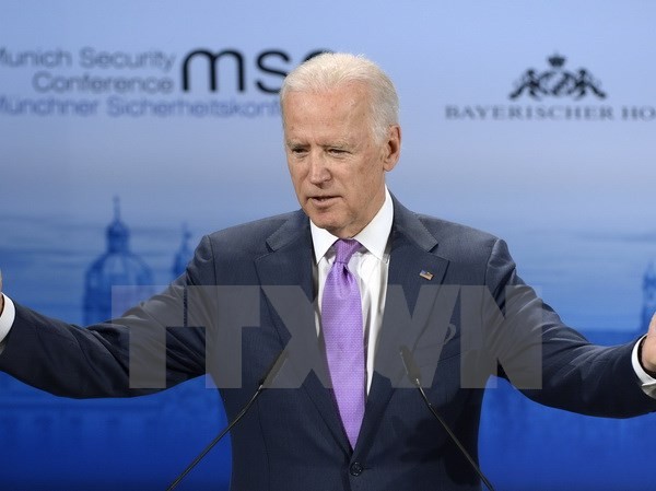 Bản tin 14H: Phó Thổng thống Mỹ lên tiếng chỉ trích Trung Quốc Phó Tổng thống Mỹ Joe Biden. (Nguồn: AFP/TTXVN)