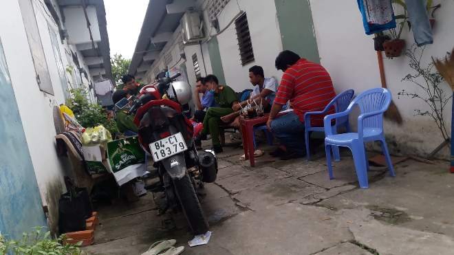 Phát hiện thi thể nam sinh viên trong nhà trọ Dãy trọ phát hiện thi thể nam sinh viên.