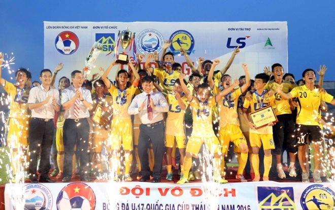 Đồng Tháp vô địch U17 Quốc gia Đồng Tháp vô địch U17 Quốc gia