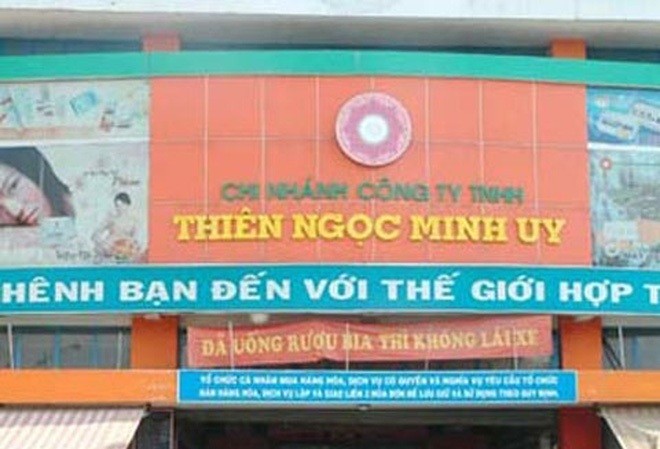 Công bố hàng loạt sai phạm của đa cấp Thiên Ngọc Minh Uy Công bố hàng loạt sai phạm của đa cấp Thiên Ngọc Minh Uy