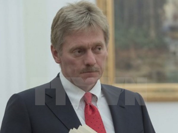 Bản tin 20H: Nga tố Ukraine phá hoại thỏa thuận hòa bình miền Đông Người phát ngôn Điện Kremlin Dmitry Peskov. (Nguồn: Sputnik/AFP/TTXVN)