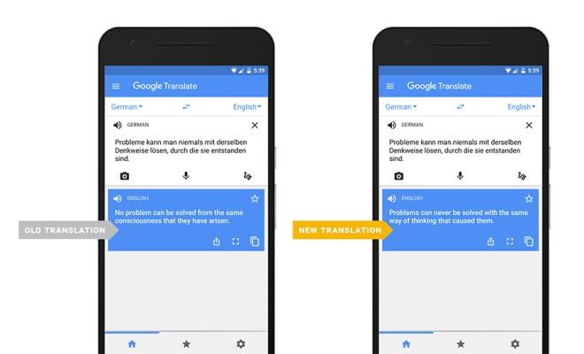 Ứng dụng trí tuệ nhân tạo, Google dịch chuẩn hơn nhiều lần Ứng dụng trí tuệ nhân tạo, Google dịch chuẩn hơn nhiều lần
