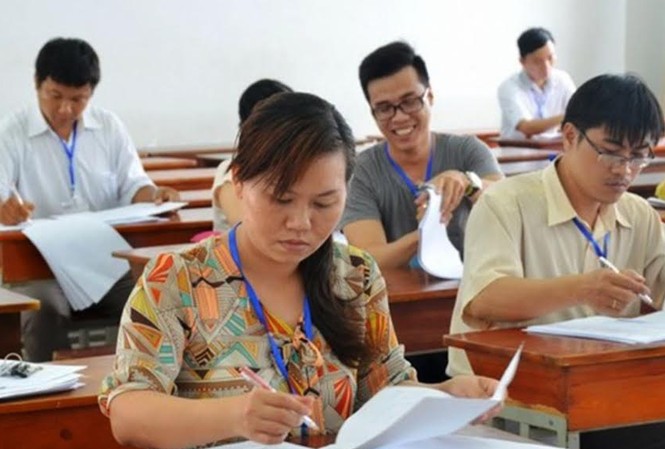 Đại học Huế chấm bài thi trắc nghiệm cho cả 4 cụm Công tác chấm thi tại Đại học Huế sẽ phải hoàn tất trước ngày 20/7 để gửi kết quả về Bộ GD&ĐT. Ảnh mang tính minh họa.