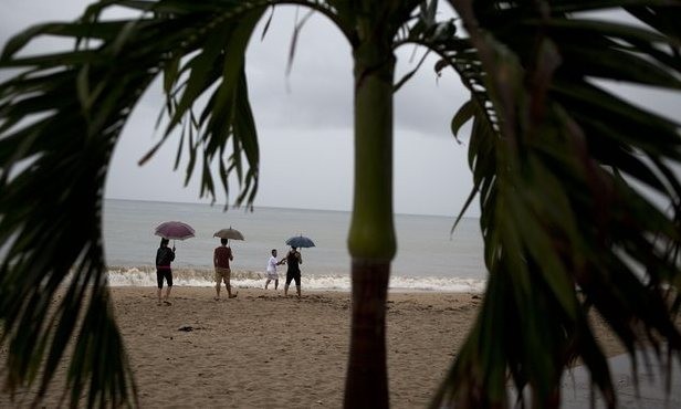 16 xã hội đen bị bắt cóc tại khu nghỉ mát lúc rạng sáng Bãi biển Puerto Vallarta, Mexico, nơi xảy ra vụ bắt cóc lúc rạng sáng.
