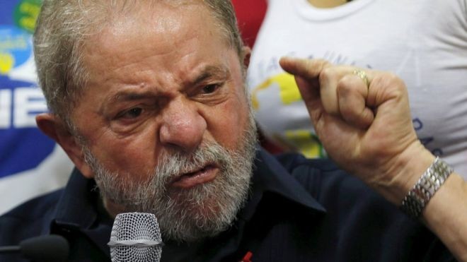 Cựu Tổng thống Brazil bị xét xử vì tham nhũng Cựu Tổng thống Brazil Luiz Inacio Lula da Silva.