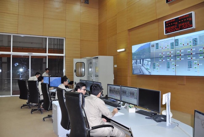Tổ máy số 3 thủy điện Lai Châu hòa lưới điện Tổ máy số 3 thủy điện Lai Châu hòa lưới điện