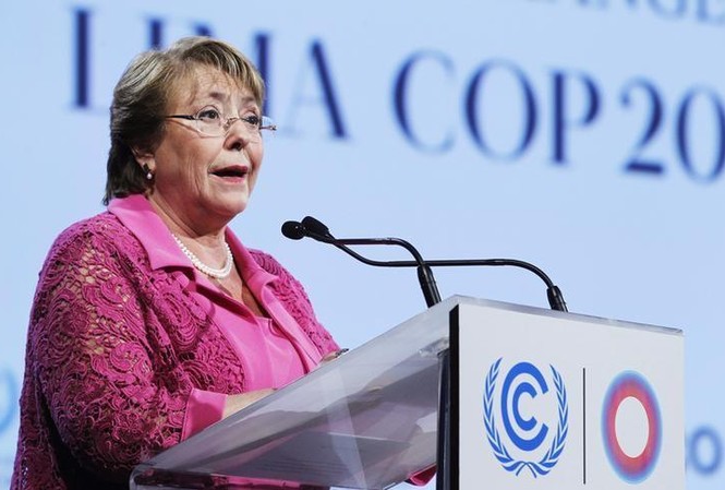 Chân dung 3 nữ lãnh đạo tham dự APEC tại Đà Nẵng Tổng thống Cộng hòa Chile Michelle Bachelet. Ảnh: Reuters