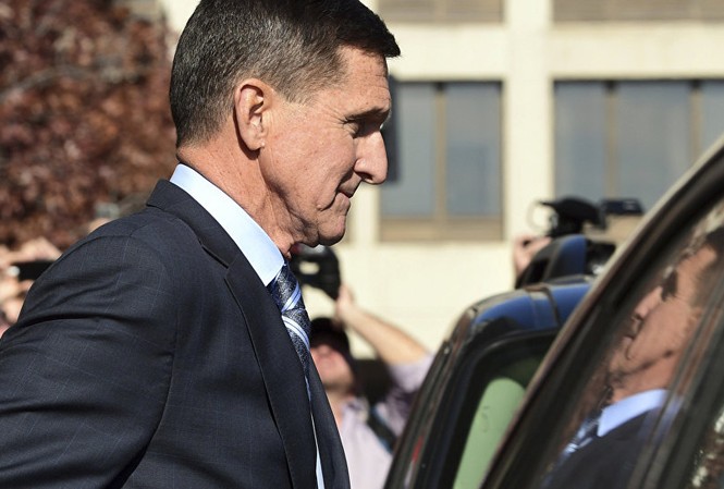 Báo Úc: Lời thú tội của Flynn không ảnh hưởng nhiều đến Trump Ông Flynn vừa nhận tội khai man trong phiên xét xử hôm thứ Sáu tại tòa án liên bang ở Washington. Ảnh: AP