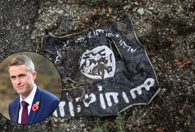 Anh ra ‘tuyên án tử’ đối với công dân quy phục IS Bộ trưởng Quốc phòng Anh Gavin Williamson.