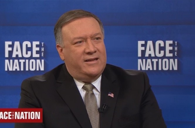 Giám đốc CIA tố Nga làm suy yếu các cuộc bầu cử Mỹ Giám đốc CIA Mike Pompeo. Ảnh cắt từ video