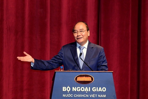 Thủ tướng: Bộ Ngoại giao phải là 'người dũng cảm' chống trì trệ Thủ tướng: Bộ Ngoại giao phải là người dũng cảm chống trì trệ - Ảnh: VGP/Quang Hiếu