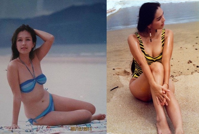 Người đẹp Việt đầu tiên táo bạo mặc bikini 2 mảnh chụp ảnh lịch là ai? Diễm My 6x thuở thanh xuân rực lửa.
