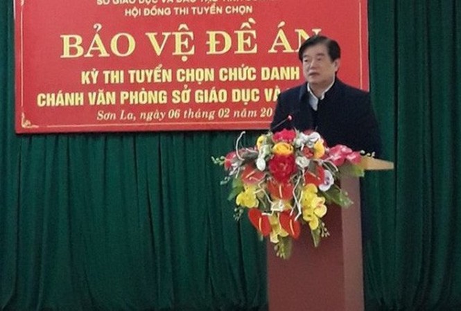 Giám đốc Sở Giáo dục Sơn La: 'Quy trình nghiêm, không hề có tiêu cực' Ông Hoàng Tiến Đức - Giám đốc Sở Giáo dục Đào tạo tỉnh Sơn La. Ảnh: Sở GDĐT Sơn La.