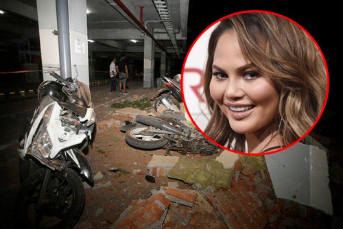 Vợ John Legend kể giây phút khoả thân hãi hùng trốn động đất Indonesia Gia đình Chrissy Teigen và John Legend trực tiếp trải nghiệm trận động đất kinh hoàng ở Indonesia.