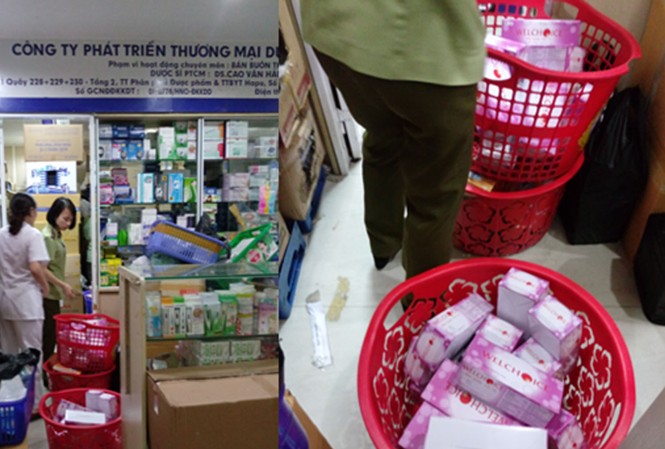 Thu giữ hơn 12.000 hộp thuốc tránh thai giả mạo nhãn hiệu Thu giữ hơn 12.000 hộp thuốc tránh thai giả mạo nhãn hiệu