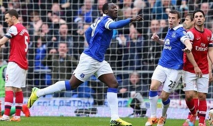 Everton mua Lukaku với giá chuyển nhượng kỷ lục Lukaku tỏa sáng trong màu áo Everton mùa trước