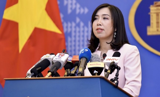 Việt Nam nhận được hơn 300 khuyến nghị về quyền con người Người Phát ngôn Bộ Ngoại giao Việt Nam Lê Thị Thu Hằng