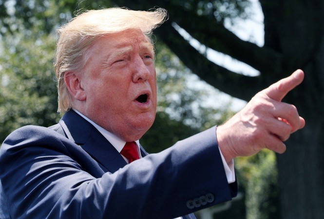 Vì sao ông Trump quyết ‘đánh’ Trung Quốc vào lúc này? Tổng thống Mỹ Donald Trump phát biểu tại Washington hôm 30/7. (Ảnh: Reuters)