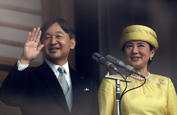 Thủ tướng Nguyễn Xuân Phúc dự lễ đăng quang của Nhà vua Nhật Bản Nhà vua Nhật Bản Naruhito và Hoàng hậu Masako. (Ảnh: Reuters)
