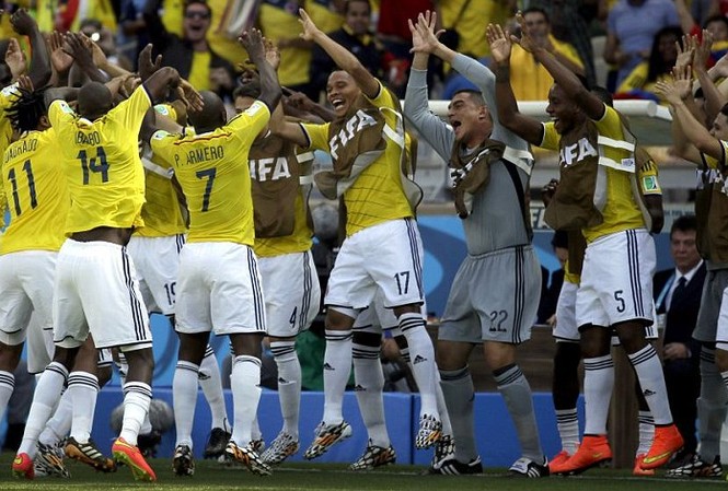 Colombia-Hy Lạp (3-0) : 'Ngựa ô' tung vó Colombia đã khởi đầu World Cup 2014 một cách rất thuận lợi