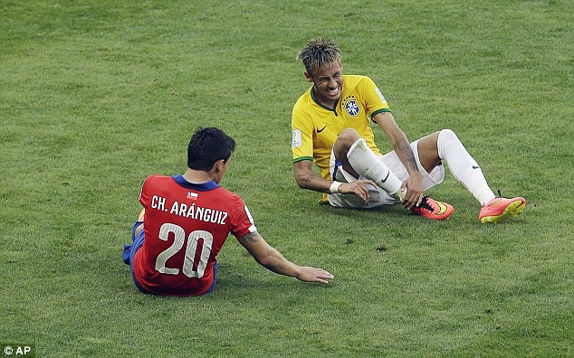 Brazil rúng động vì chấn thương của Neymar Quá trình hồi phục của Neymar diễn ra không mấy lạc quan