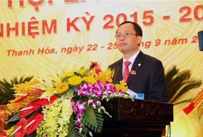 Ông Trịnh Văn Chiến tái đắc cử Bí thư tỉnh ủy Thanh Hóa Ông Trịnh Văn Chiến tái đắc cử làm bí thư Tỉnh ủy Thanh Hóa. Ảnh: Hoàng Lam.