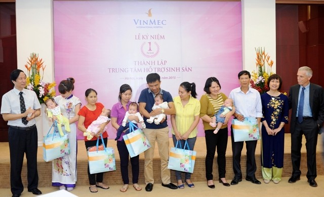 IVF Vinmec: Tỉ lệ thành công tương đương các nước phát triển Các bé IVF Vinmec.