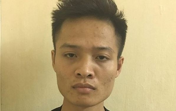 Nam thanh niên trồng cần sa trong nhà để bán ở Hà Nội Đối tượng Trường tại cơ quan công an.